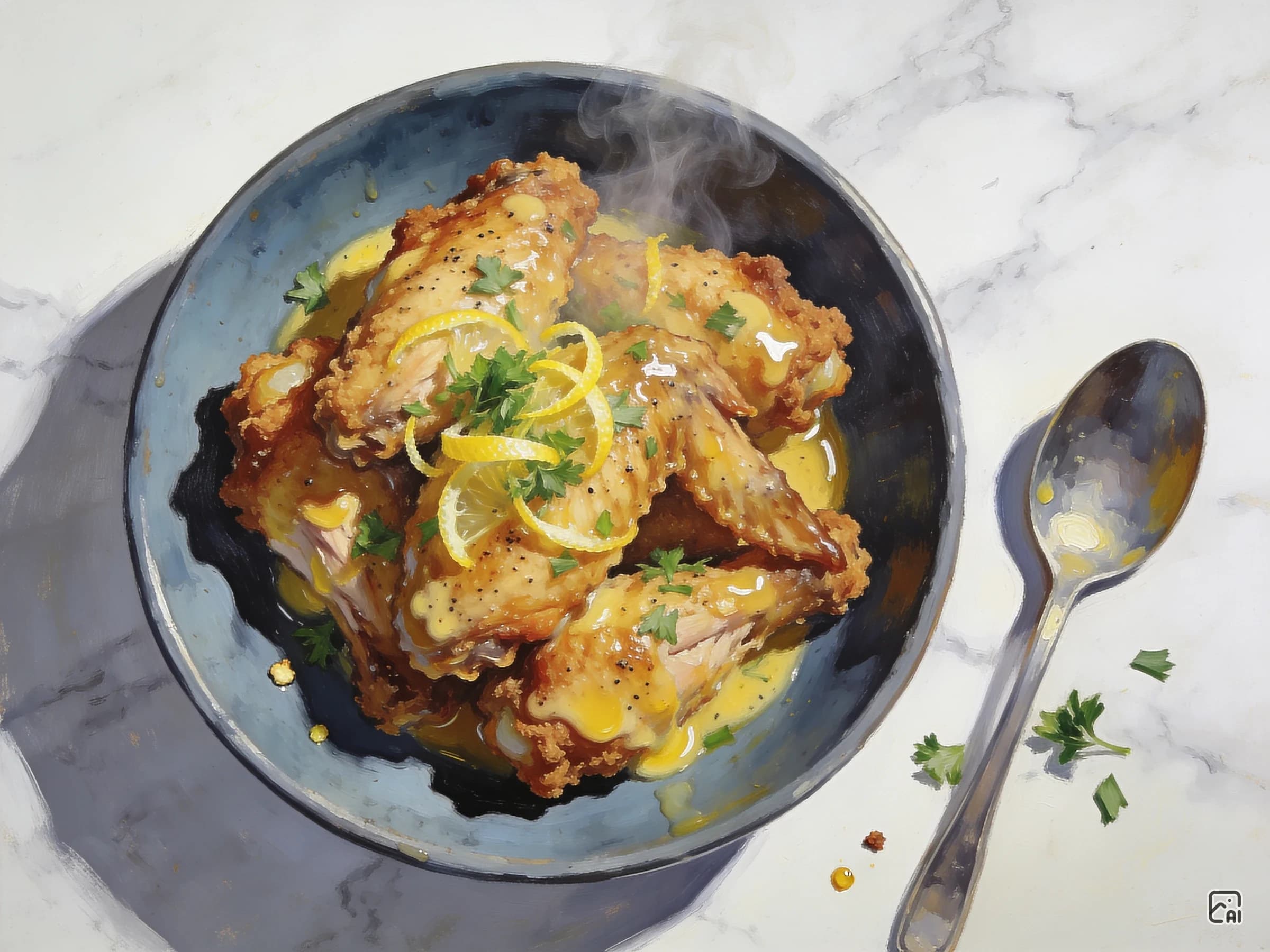 Wingstop Copycat Lemon Pepper Wings