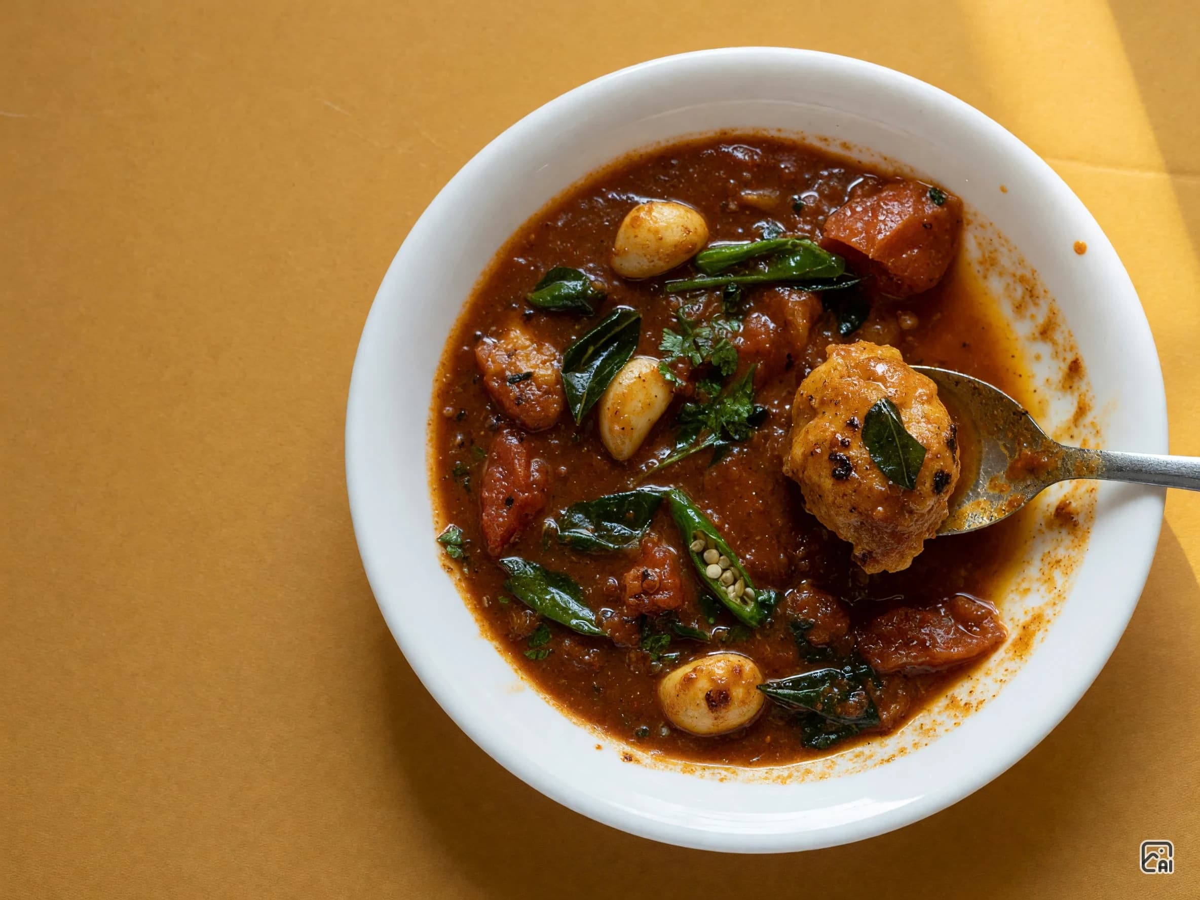 Instant Punugulu with Tomato Chutney