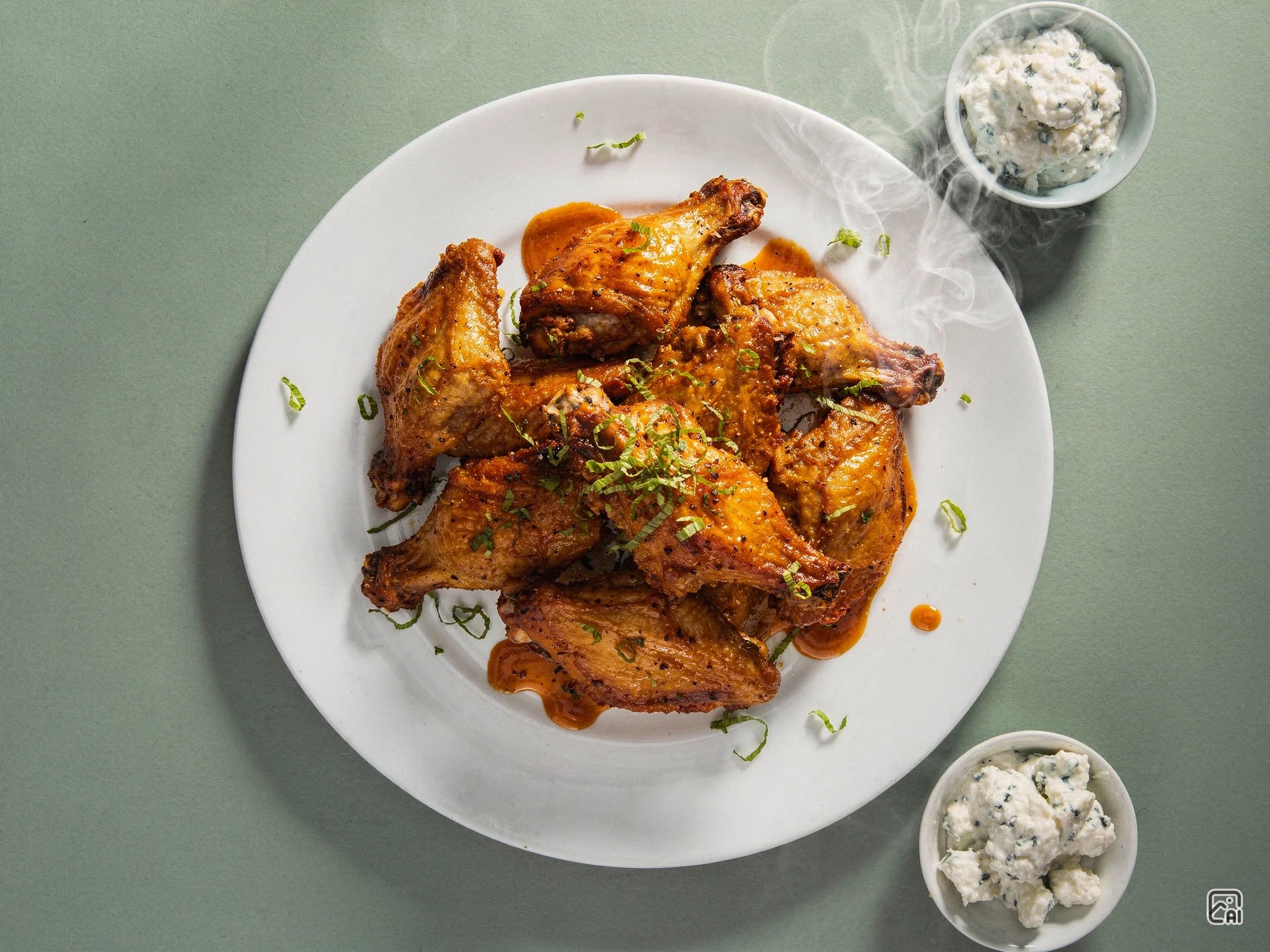Honey Chipotle Oven-Baked Chicken Wings