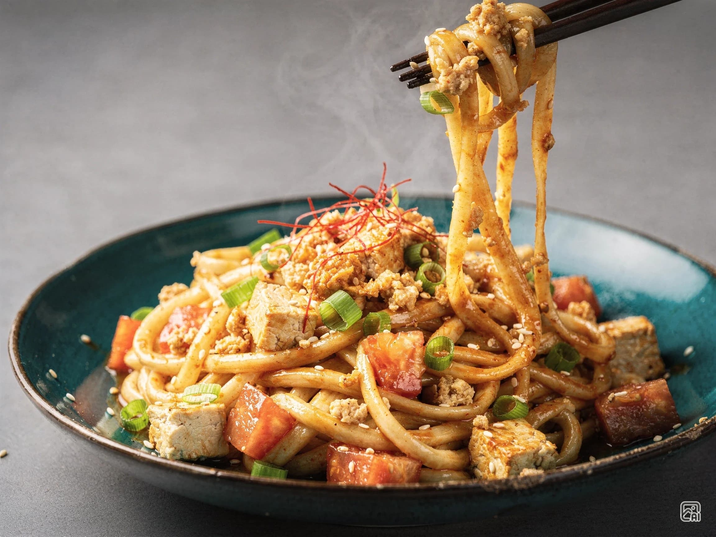 Korean Style Pan Noodles