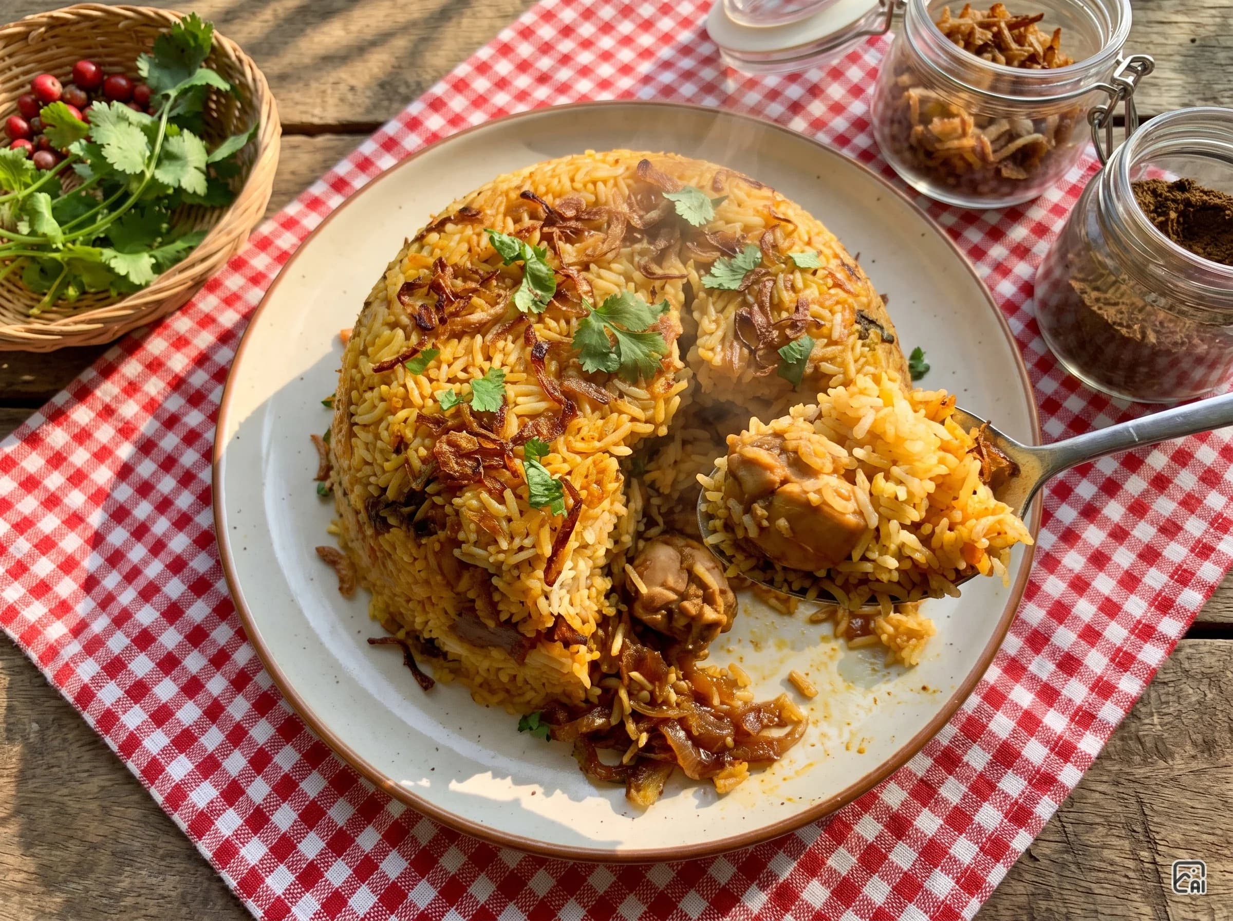 Spicy Chicken Biryani