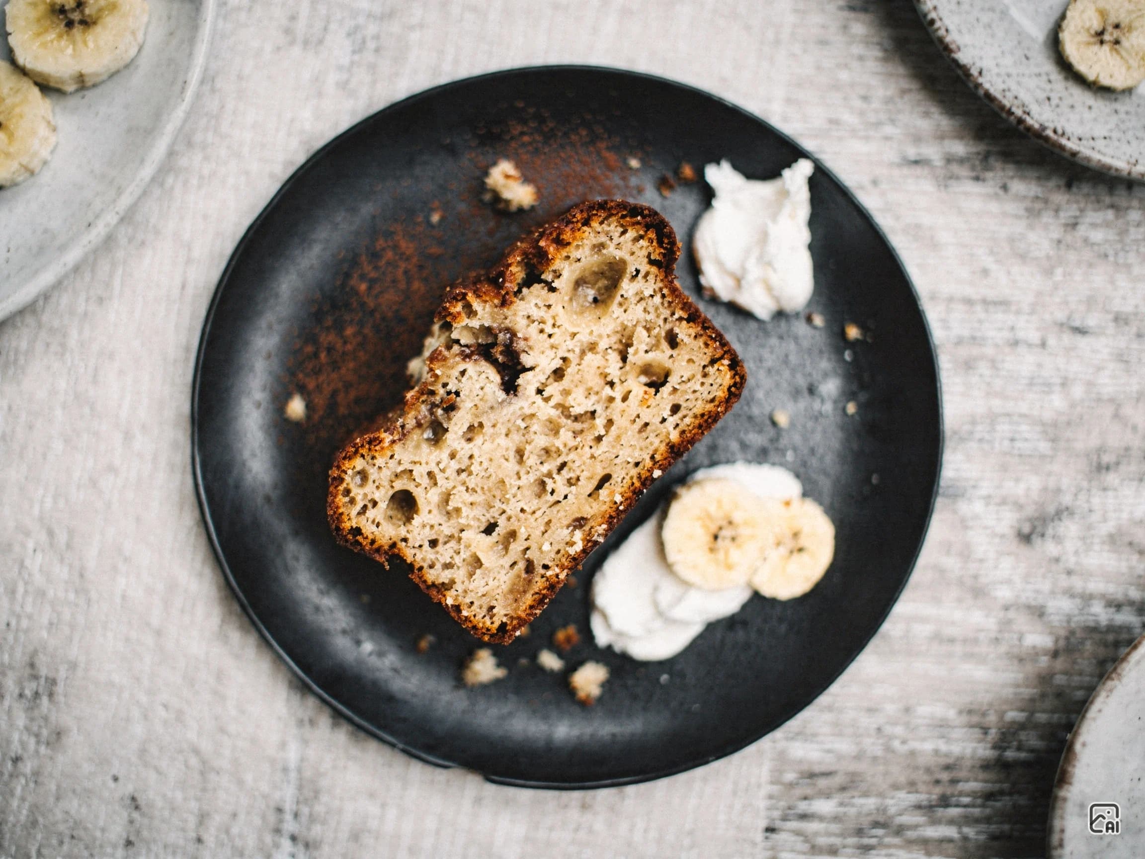 Tiramisu Banana Bread