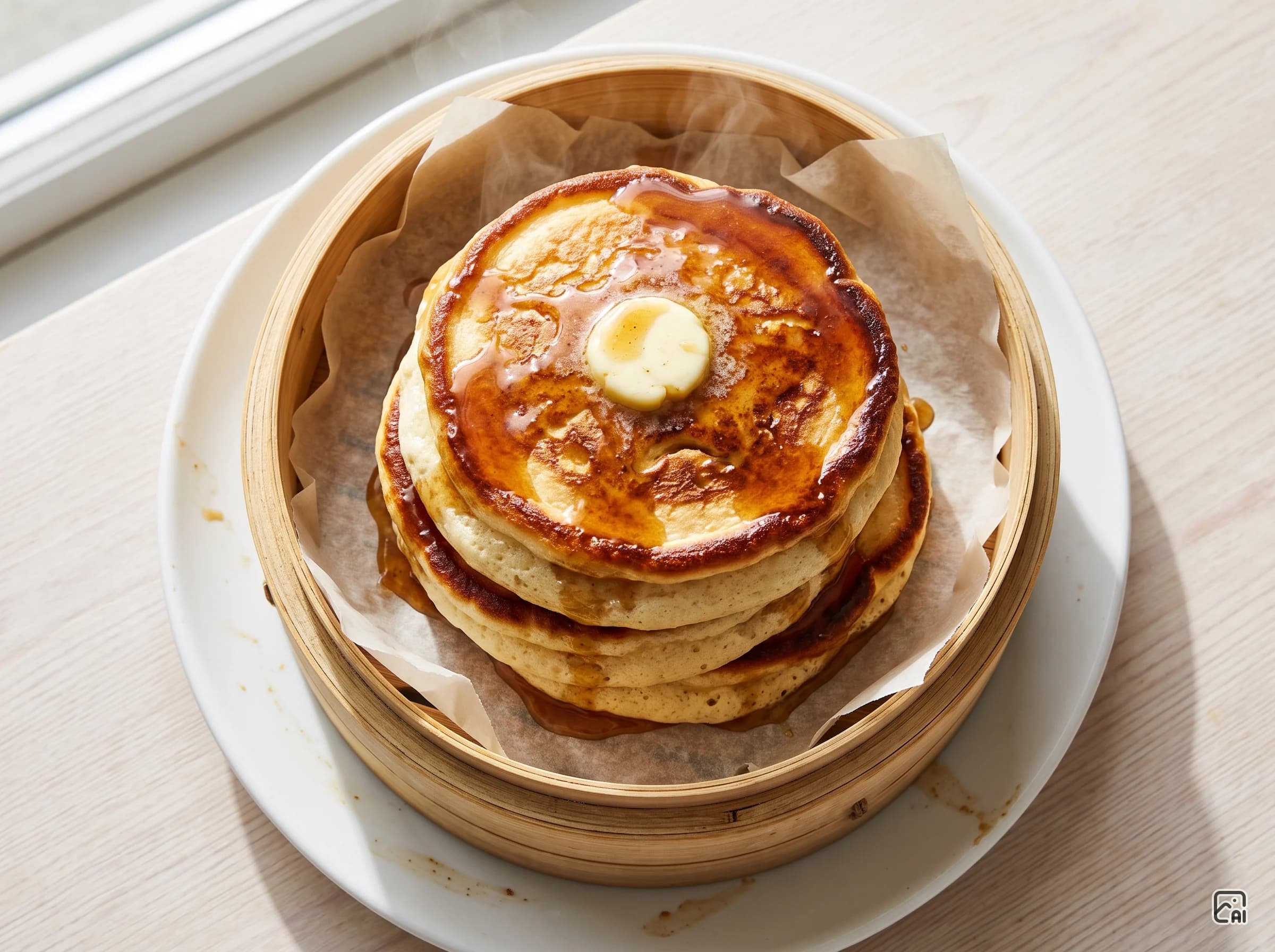 Michelin-Inspired Soufflé Pancakes